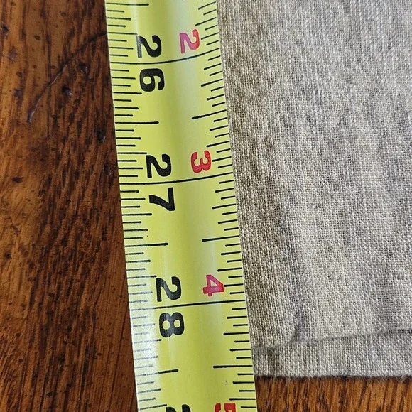 Evan Picone Petite Beige Linen Blend Wide Leg Trousers Size 12P - Picture 8 of 8